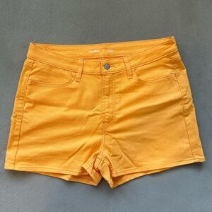 Old Navy Women's Orange Jean Shorts